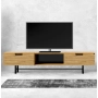 Szafka RTV-24 Drewno Lite Dąb Loft Lakier Rozmiary od 100 cm do 200 cm PREMIUM